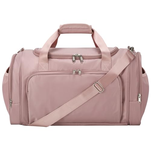 Thsogo Reisetasche mit mehreren Taschen, klassischer Turnbeutel (50,8 cm), Pink von THSOGO