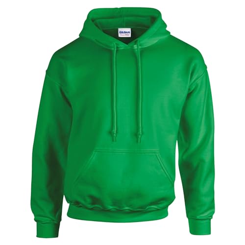 TICTEX Hoodie Herren by Gildan | Kapuzenpullover S - 5XL in vielen Farben | Heavy Blend Komfortable Passform Langlebig und Stilvoll | Ideal für den Alltag und Sport | Irish Green, 5XL von TICTEX