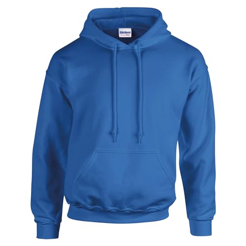 TICTEX Hoodie Herren by Gildan | Kapuzenpullover S - 5XL in vielen Farben | Heavy Blend Komfortable Passform Langlebig und Stilvoll | Ideal für den Alltag und Sport | Royal, 5XL von TICTEX