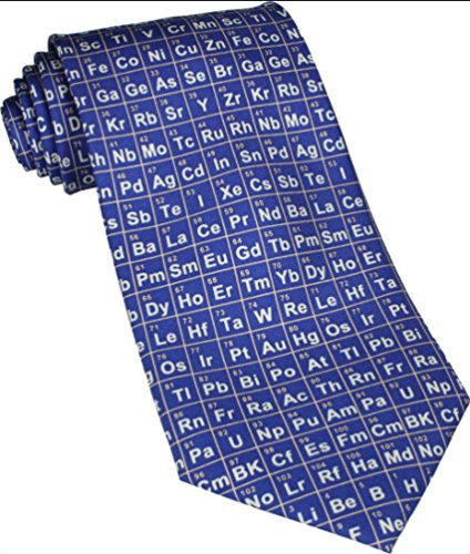 Periodensystem Blau Seidenkrawatte (TS-883) von TIE