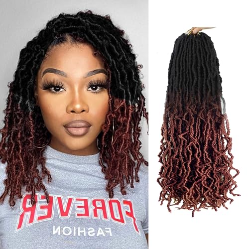 Falsche Locs 30,5 cm, 8 Packungen, New Soft Locs Pre-Looped Häkelhaar, für schwarze Frauen, Häkelnadeln, Kunsthaar, 30 cm, 1B/350 Falsche Locs 30,5 cm, 8 Packungen, New Soft Locs Pre-Looped Häkelhaar, für schwarze Frauen, Häkelnadeln, Kunsthaar, 30 cm, 1B/350 von TIHQIEX
