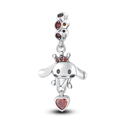 TINSLO Charm Anhänger Damen 925 Sterling Silber für Armband Charms Beads passend für Pandora Armband und Halskette, Kompatibel mit Europäischen Armbänder für Frauen Mädchen von TINSLO