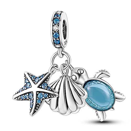 TINSLO Charm Anhänger Damen 925 Sterling Silber für Armband Charms Beads passend für Pandora Armband und Halskette, Kompatibel mit Europäischen Armbänder für Frauen Mädchen von TINSLO