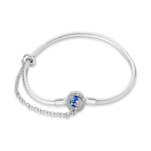 TINSLO Damen Armband 925 Sterling Silber, Armbänder mit Herz Verschluss Moments Schlangen Gliederarmband Armkette Valentinstag Muttertag Geburtstags Weihnachten Geschenk für Frauen Freundin Mama von TINSLO