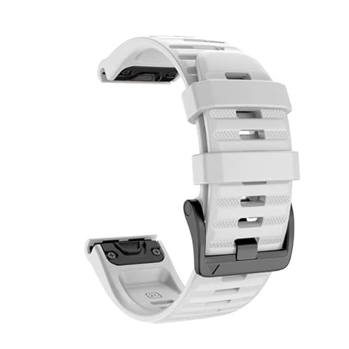 TIOYW 26 22 mm Uhrenarmband für Garmin Fenix 6 6X Pro 5 5X Plus 3HR Silikonband Fenix6 Fenix5 Uhr Schnellverschluss Easyfit Handgelenkschlaufe, 26mm Fenix 3 3HR, Achat von TIOYW