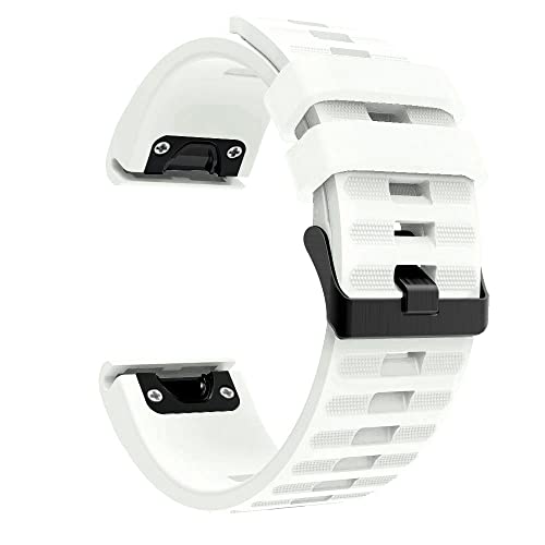 TIOYW 26 mm Uhrenarmband für Garmin Fenix 7X, Silikonband für Garmin Fenix 6X Pro, Schnellverschluss-Armband für Garmin Fenix 5X Plus, 26 mm, Achat von TIOYW