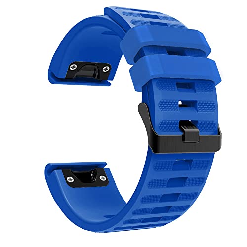 TIOYW 26 mm Uhrenarmband für Garmin Fenix 7X, Silikonband für Garmin Fenix 6X Pro, Schnellverschluss-Armband für Garmin Fenix 5X Plus, 26mm Fenix 6X 6X Pro, Achat von TIOYW