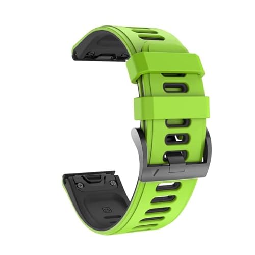 TIOYW Weiches Silikon-Uhrenarmband für Garmin Fenix 6X 6 6S Pro 5X 5 5S Plus Smartwatch-Armband mit Schnellentriegelung, 26, 22, 20 mm, 26mm Width, Achat von TIOYW