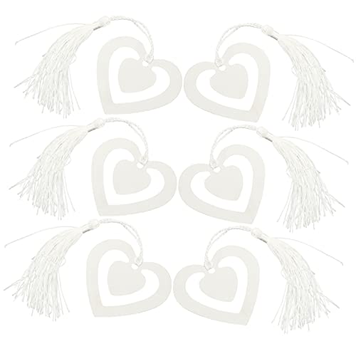 TOGEVAL 6st Geformte Lesezeichen Süßes Lesezeichen Aus Papier Lesezeichen Für Buchliebhaber Lesezeichen Lesen Rucksack-schlüsselanhänger Lesezeichen Für Den Leser Metall Silver TOGEVAL 6st Geformte Lesezeichen Süßes Lesezeichen Aus Papier Lesezeichen Für Buchliebhaber Lesezeichen Lesen Rucksack-schlüsselanhänger Lesezeichen Für Den Leser Metall Silver von TOGEVAL