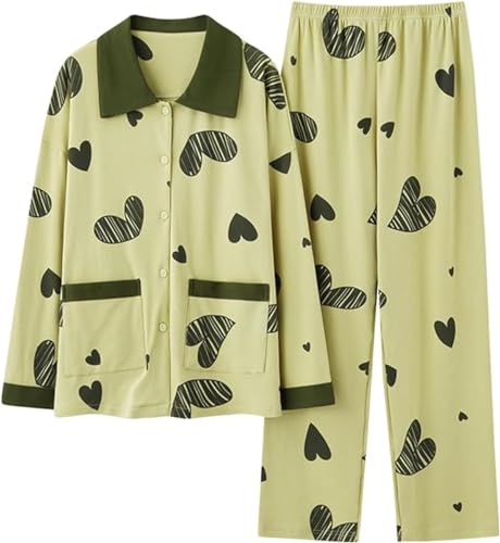 TOKYMOON Schlafanzug Mädchen Baumwolle Pyjamas Set Warme Loungewear Set Button Langarm Zweiteiliger Pyjamas Kinder Nachtwäsche Set Outfits Atmungsaktiv Pyjama für Teenager Mädchen Pyjama R 146-152 TOKYMOON Schlafanzug Mädchen Baumwolle Pyjamas Set Warme Loungewear Set Button Langarm Zweiteiliger Pyjamas Kinder Nachtwäsche Set Outfits Atmungsaktiv Pyjama für Teenager Mädchen Pyjama R 146-152 von TOKYMOON