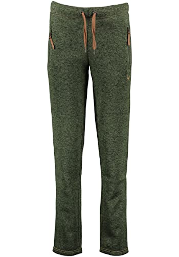 TOM COLLINS Damen Strickfleece Hose Lang Loungewear Jogginghose Stera, Größe:36, Farbe:trachtengrün von TOM COLLINS