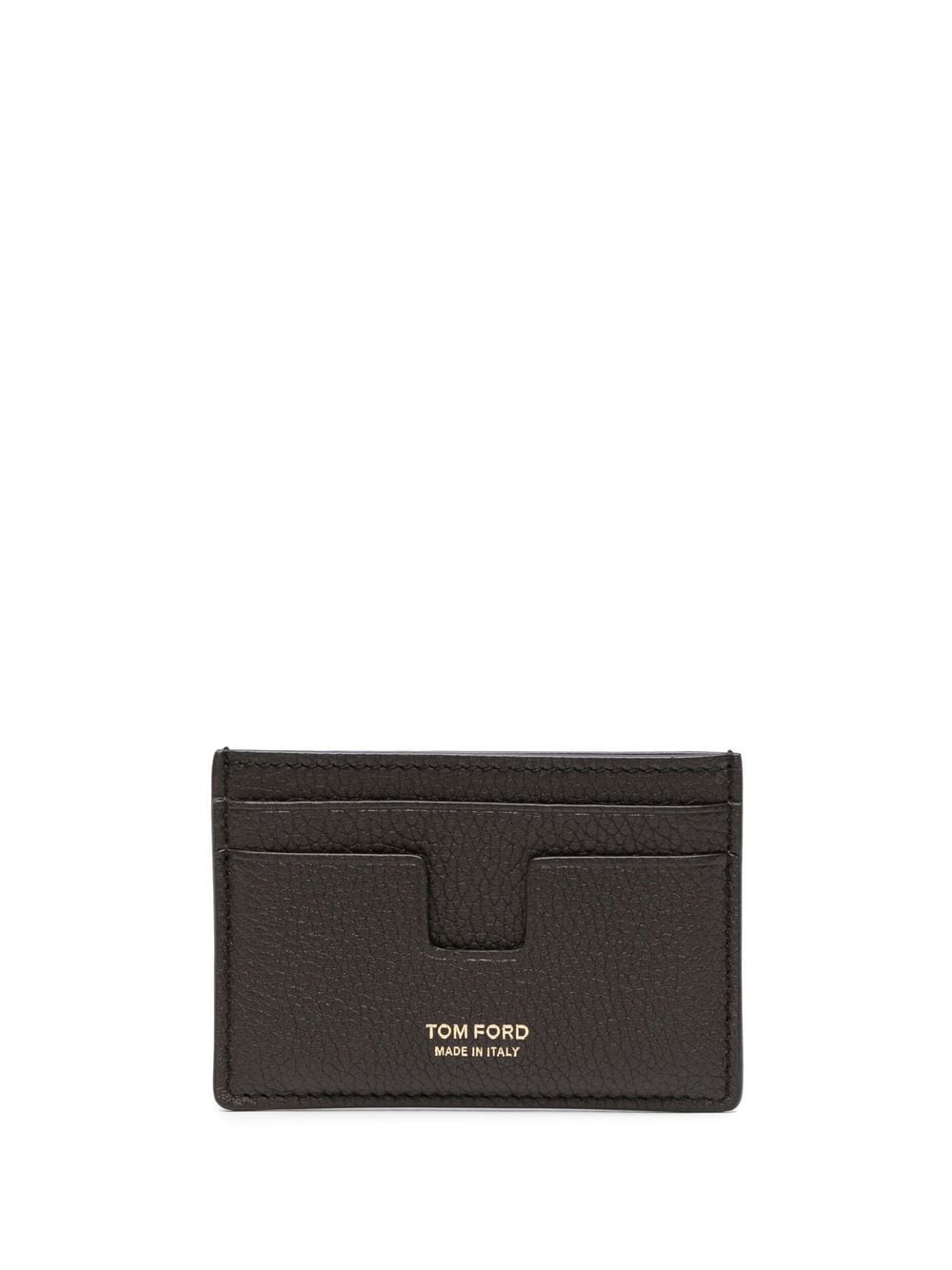 TOM FORD Kartenetui mit Logo-Print - Braun von TOM FORD