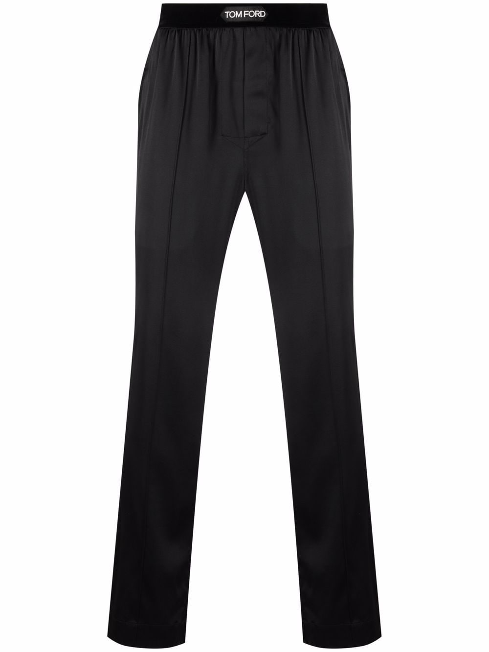 TOM FORD Pyjama-Hose aus Seide - Schwarz von TOM FORD