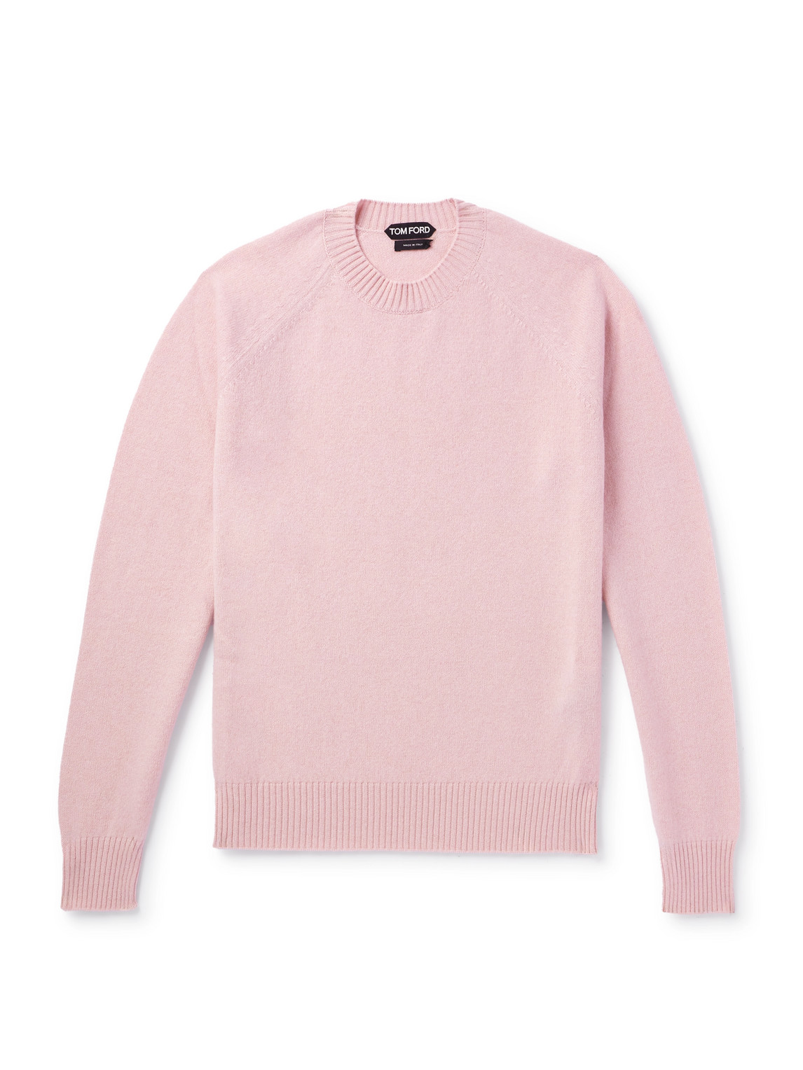 TOM FORD - Wool and Cashmere-Blend Sweater - Men - Pink - IT 56 von TOM FORD
