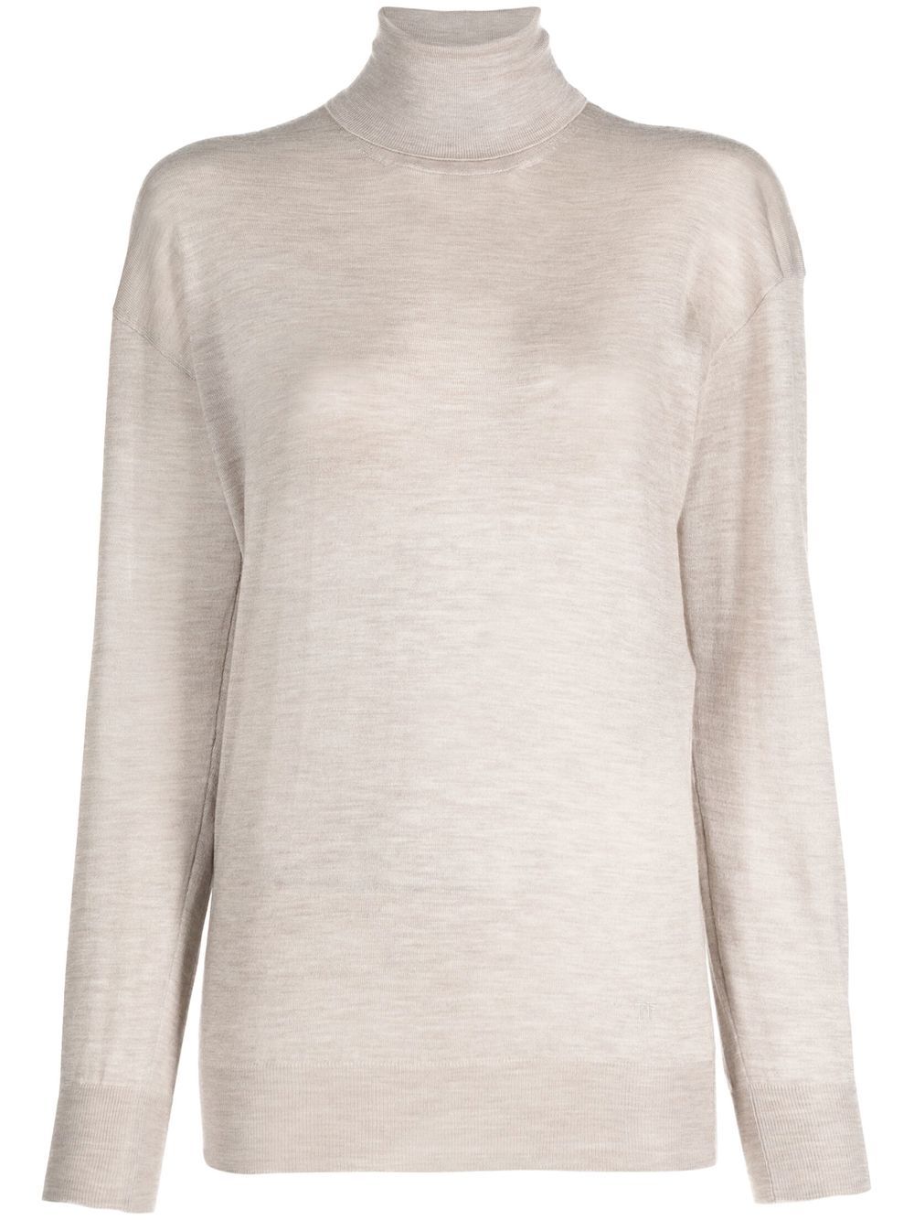 TOM FORD Gerippter Rollkragenpullover - Nude von TOM FORD