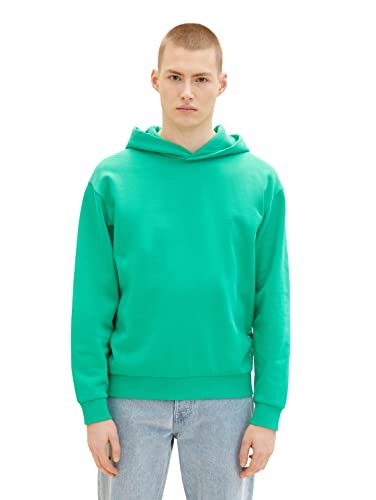 TOM TAILOR Denim Herren Sweatshirt 1035677, 31040 - Fresh Peppermint, L von TOM TAILOR Denim