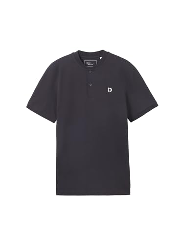 Tom Tailor Denim Herren Relaxed Fit Poloshirt im Washed-Look, 29476 - Coal Grey, L Tom Tailor Denim Herren Relaxed Fit Poloshirt im Washed-Look, 29476 - Coal Grey, L von TOM TAILOR Denim