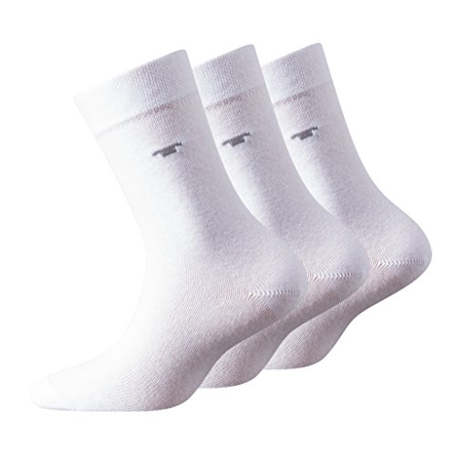 TOM TAILOR, Unisex - Kinder Socke 3 er Pack 9203, Gr. Weiß (white - 660 ), Gr. 23-26 von TOM TAILOR