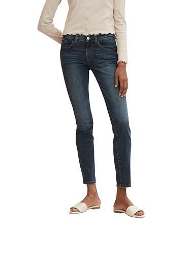 TOM TAILOR Damen Alexa Skinny Jeans, 10282 - Dark Stone Wash Denim,29/30 von TOM TAILOR