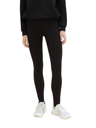 TOM TAILOR Damen Legging mit Steigbügel, deep black, 42/28 TOM TAILOR Damen Legging mit Steigbügel, deep black, 42/28 von TOM TAILOR