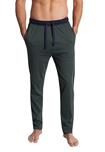 TOM TAILOR Herren Lange-Hose grün quergestreift 52 von TOM TAILOR