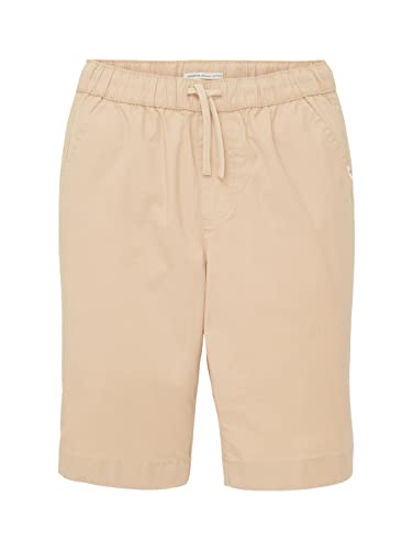 TOM TAILOR Jungen 1036871 Kinder Basic Chino Shorts, 22201-Cream Toffee, 98 von TOM TAILOR