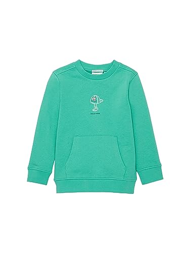 TOM TAILOR Jungen 1037578 Sweatshirt mit Rückenprint, 32262-bright Grass Green, 128/134 von TOM TAILOR