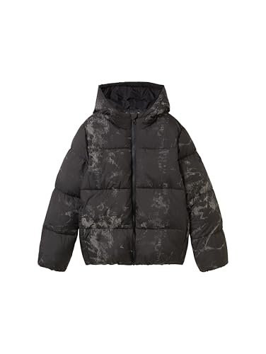 TOM TAILOR Jungen 1043018 Kinder Puffer Winterjacke mit Kapuze, 36352-Reflective Design, 56 TOM TAILOR Jungen 1043018 Kinder Puffer Winterjacke mit Kapuze, 36352-Reflective Design, 56 von TOM TAILOR