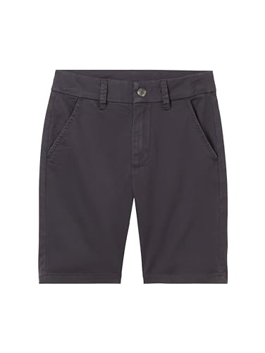 TOM TAILOR Jungen Kinder Basic Chino Bermuda Shorts, 29476 - Coal Grey, 122 von TOM TAILOR