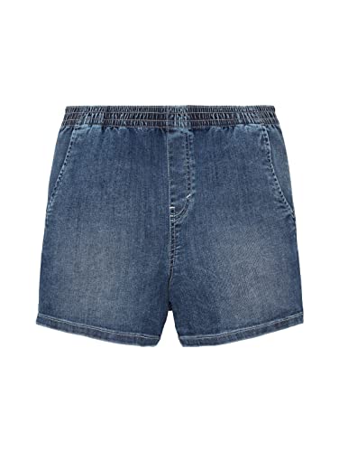 TOM TAILOR Mädchen 1036120 Kinder Jeans Shorts, 10110-Blue Denim, 98 von TOM TAILOR