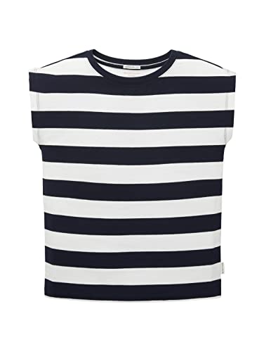 TOM TAILOR Mädchen 1036127 Kinder Top, 31690 - Navy Block Stripe, 164 von TOM TAILOR