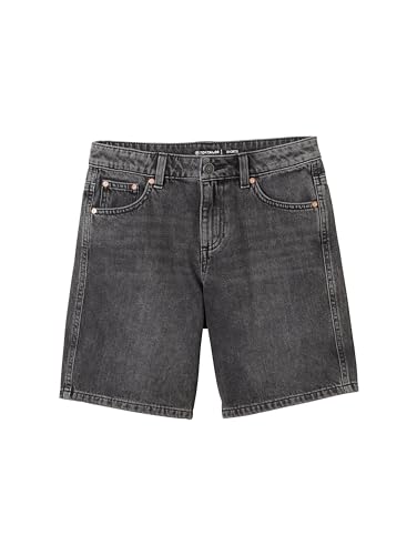 TOM TAILOR Mädchen Kinder Longstyle Jeans Shorts, used mid stone grey denim, 176 von TOM TAILOR