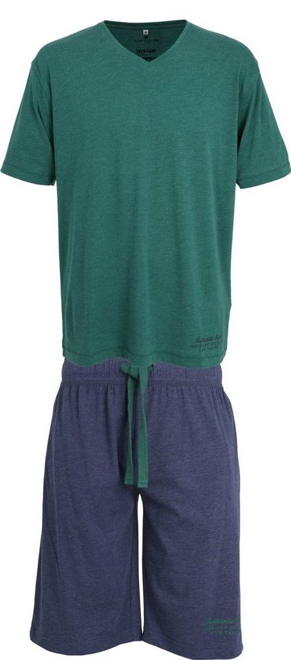 TOM TAILOR Schlafanzug Herren Pyjama (2 tlg) Modisch von TOM TAILOR