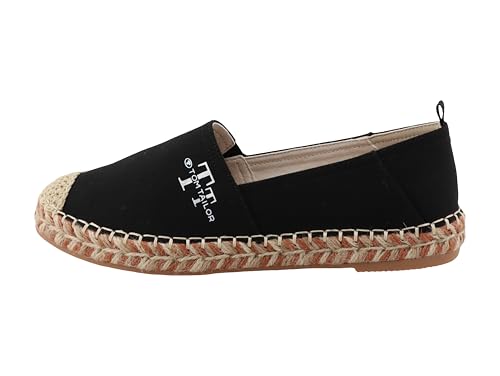 Tom Tailor Damen 7490250003 Flacher Slipper, Black, 39 EU Tom Tailor Damen 7490250003 Flacher Slipper, Black, 39 EU von TOM TAILOR