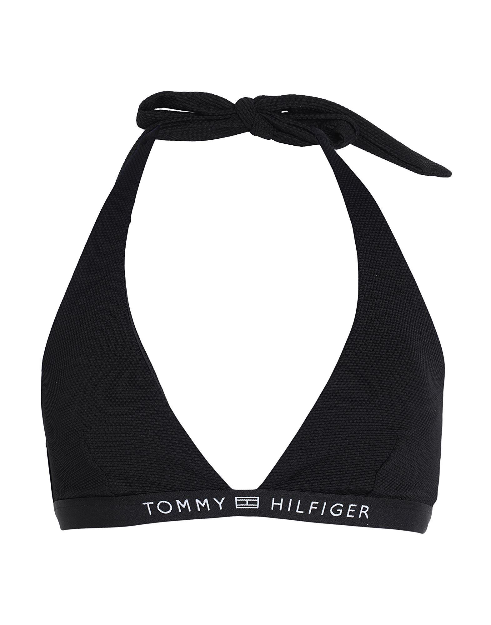 TOMMY HILFIGER Bikini-oberteil Damen Schwarz von TOMMY HILFIGER