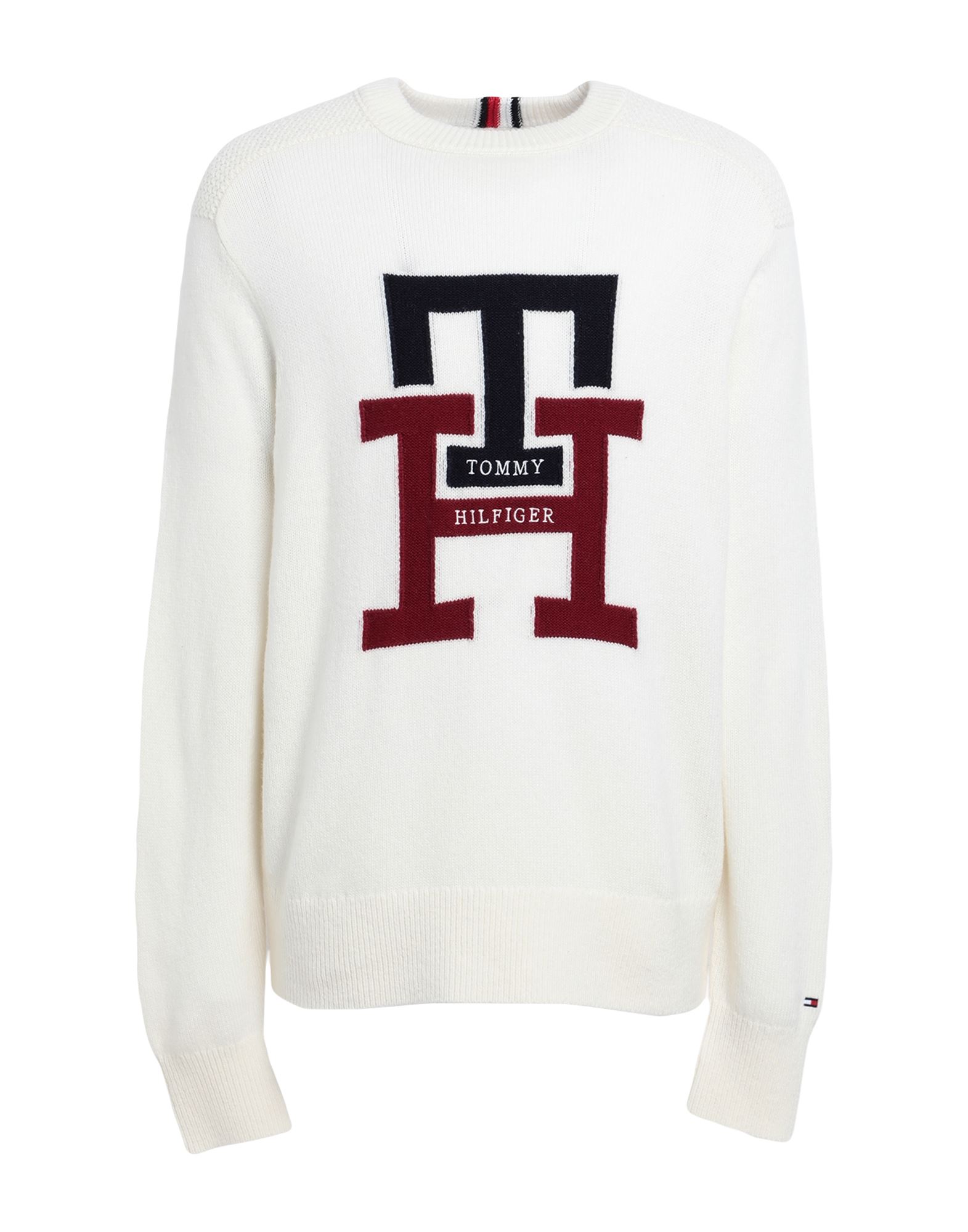 TOMMY HILFIGER Pullover Herren Elfenbein von TOMMY HILFIGER