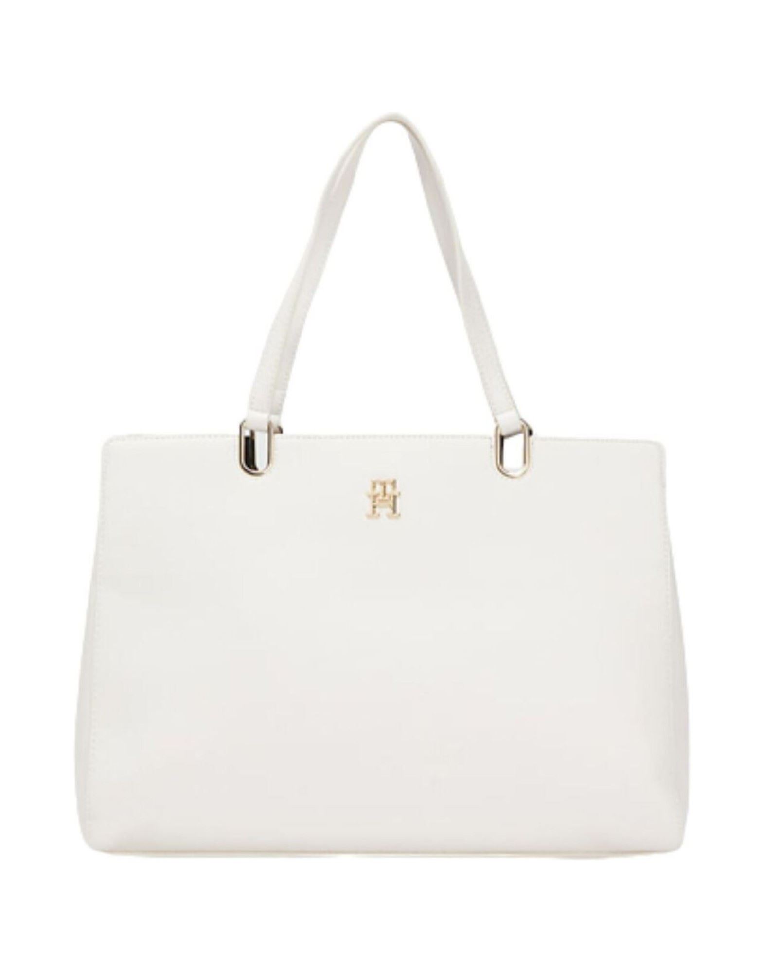 TOMMY HILFIGER Schultertasche Damen Weiß von TOMMY HILFIGER