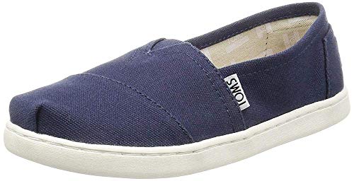 TOMS Unisex Kinder Alpargata Core Flache Slipper, Marineblau, 30.5 EU von TOMS