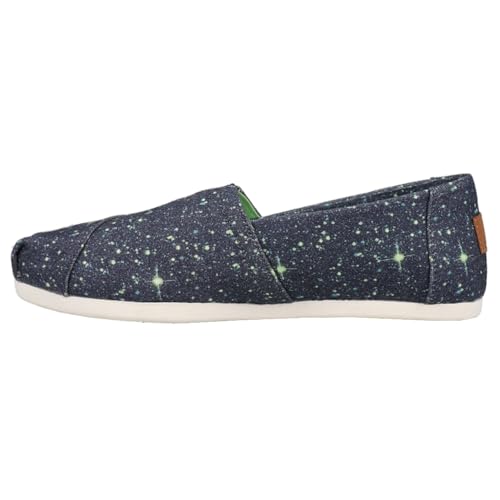 TOMS Alpargata Damen Schlupfschuhe, gewebt, leger, Blau, Blau, 36.5 EU von TOMS