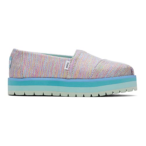 TOMS Alpargata Plattform, BLAU, 34.5 EU von TOMS