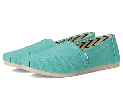 TOMS Damen Alpargata Classic Espadrille, Aqua Heritage Canvas, 35.5 EU TOMS Damen Alpargata Classic Espadrille, Aqua Heritage Canvas, 35.5 EU von TOMS