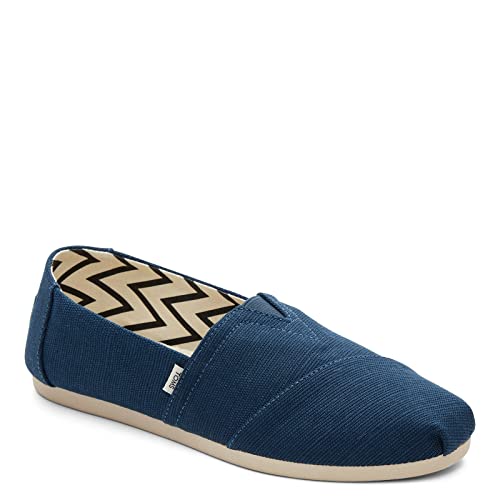 TOMS Damen Alpargata Heritage Canvas Flacher Slipper, Mallorca-Blau, 36 EU von TOMS