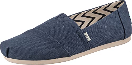 TOMS Damen Alpargata Heritage Canvas Flacher Slipper, Mallorca-Blau, 37 EU von TOMS