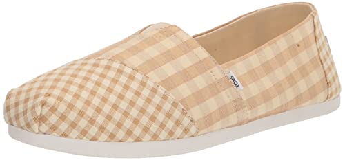 TOMS Damen Alpargata Print Flacher Slipper, Brown, 38 EU von TOMS