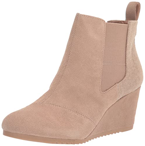 TOMS Damen Bailey Stiefelette, Warmes Taupe, 36 EU von TOMS