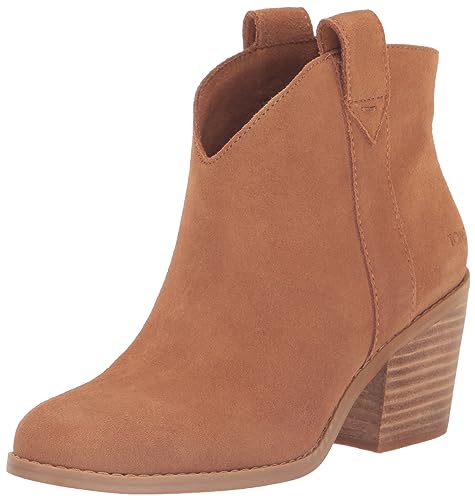 TOMS Damen Konstanz Stiefelette, Braun-Tan Suede, 40 EU von TOMS