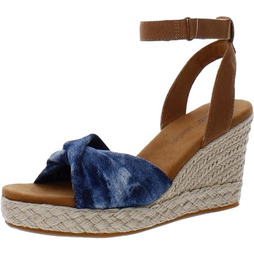 TOMS Damen Marisela Keilsandale, Navy, 37 EU von TOMS