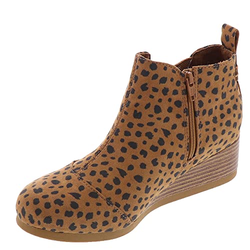 TOMS Kelsey Bootie für Mädchen, Little Kid & Big Kid, Brown Sugar, 2.5 US Little Kid von TOMS