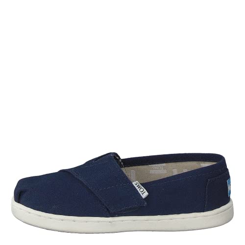 TOMS Unisex Kinder Alpargata Flache Slipper, MARINEBLAU, 19.5 EU von TOMS