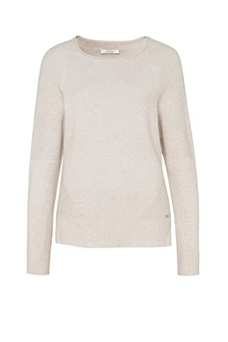 TONI Damen Strickpullover »Ginevra« aus weichem Strukturstrick 38 Ecru | 070 von TONI